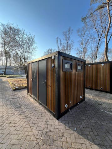 Sanitair unit camping | Maatwerk sanitair unit, Doe-het-zelf en Verbouw, Sanitair, Ophalen of Verzenden, Nieuw, Toilet