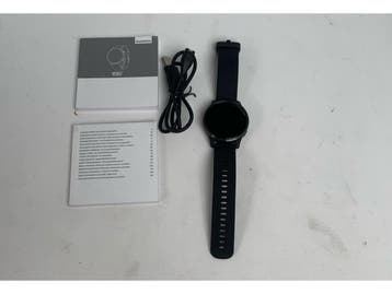 Garmin Venu 43 mm zwart met siliconenarmband zwart - wifi, Sieraden, Tassen en Uiterlijk, Smartwatches, Verzenden, Nieuw, Garmin