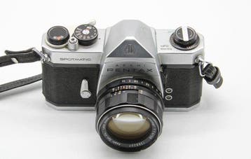 Asahi, Pentax Spotmatic SP + Super-Takumar 1,4/50mm (8, Nieuw