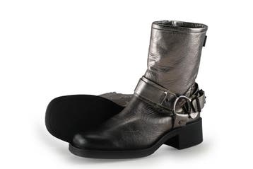 Manfield Biker boots in maat 37 Zilver, Overige kleuren, Verzenden, Overige typen, Zo goed als nieuw