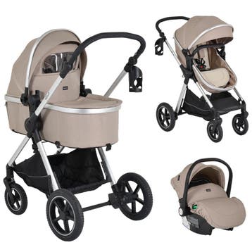 Moni Alina Seed Pearl 3-in-1 Combi Kinderwagen met i-Size, Verzenden, Nieuw