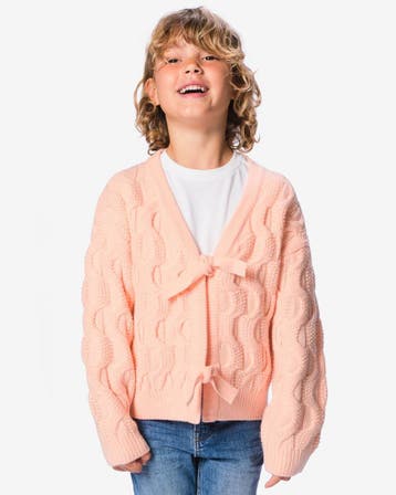 HEMA Kindervest gebreid roze van €22.99 voor €11.5 sale, Verzenden, Nieuw