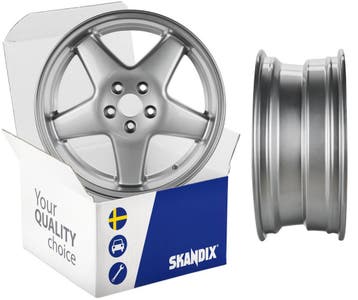 Aluminium Velg 7 x 17 ET20 POLARIS STYLE met naafkappen, Auto-onderdelen, Interieur en Bekleding, Ophalen of Verzenden, Nieuw