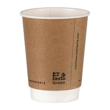 Duurzame Dubbelwandige koffiebekers | 34 CL | 25 Stuks, Verzenden, Nieuw in verpakking