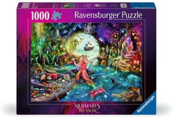 Mermaids Treasure Puzzel (1000 stukjes) | Ravensburger -, Verzenden, Nieuw