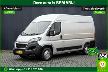 Peugeot Boxer 330 2.2 BlueHDi 120 L2H2 Premium | Camera |, Stof, Gebruikt, Lease, Peugeot