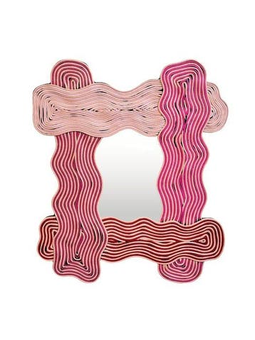 Wendy Andreu - Wandspiegel- Spiegelframe - Katoen - Frame