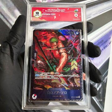 One Piece Graded card - Roronoa Zoro (FLAGSHIP) Official, Nieuw