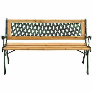 Tuinbank Pisa met diamantmotief - tweezits, Verzenden, Nieuw