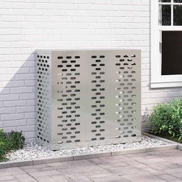 vidaXL Airconditioner hoes zilver 110 x 50 x 105 cm, Verzenden, Nieuw