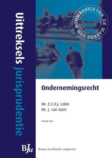 Ondernemingsrecht / Uittreksels jurisprudentie 9789462900097, Boeken, Verzenden, Gelezen, E.H.C.J. Lokin