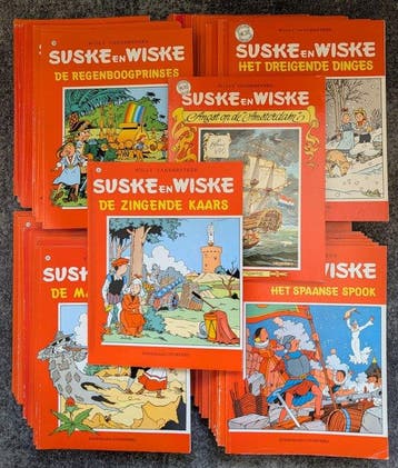 Suske en Wiske 135 t/m 202 - opeenvolgende reeks SC - 68, Boeken, Nieuw