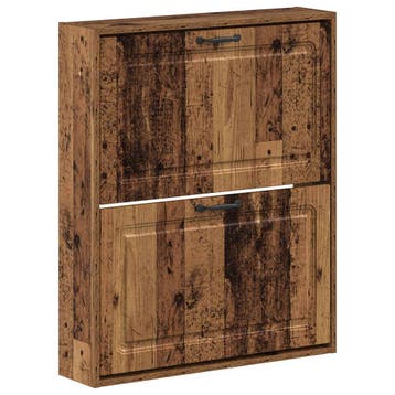 vidaXL Wandgemonteerde Schoenkast UTRECHT 71 x 17 x 86 cm, Verzenden, Nieuw