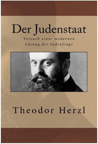DER JUDENSTAAT  Theodor Herzl, 19e eeuw, Verzenden, Theodor Herzl, Nieuw