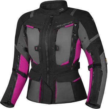 SHIMA Hero 2.0 Waterproof Dames Zwart Fuchsia Textiele, Nieuw met kaartje, Jas | textiel, Verzenden, SHIMA