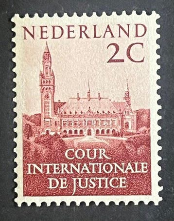 Nederland 1951 - Cour Internationale de Justice - NVPH D27, Postzegels en Munten, Gestempeld