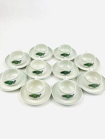 Lorenz Hutschenreuther - Koffieservies voor 10 (20) -