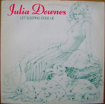 LP gebruikt - Julia Downes - Let Sleeping Dogs Lie, Verzenden, Zo goed als nieuw, Overige formaten