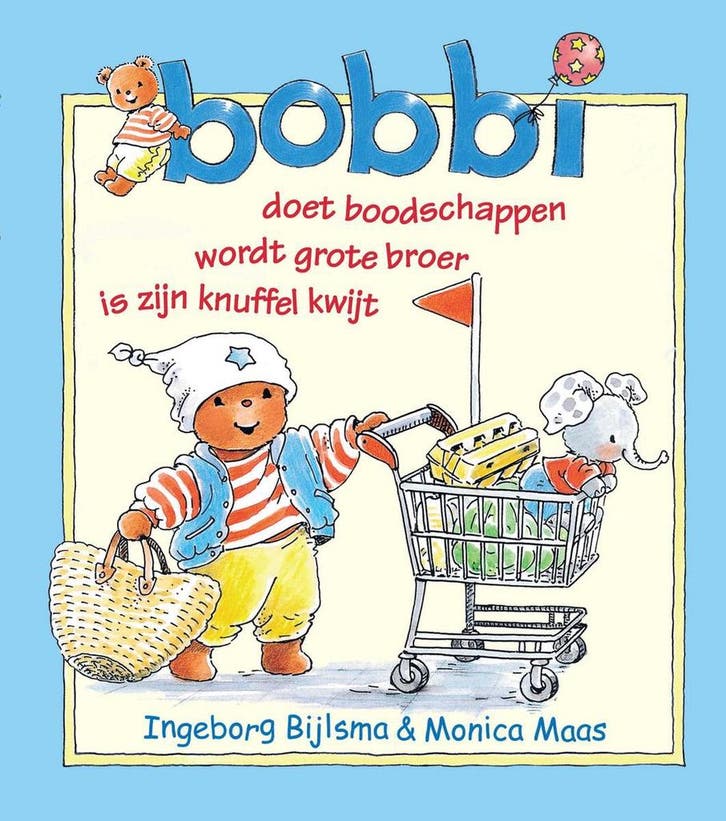 Bobbi doet boodschappen, wordt grote broer, is zijn knuffel, Boeken, Overige Boeken, Zo goed als nieuw, Verzenden