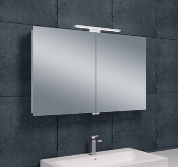 Luxe spiegelkast +Led verlichting 100x60x14cm, Verzenden, Nieuw