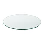 Glasplaat ESG veiligheidsglas 8 mm voor tafels Ø80 cm, Verzenden, Nieuw