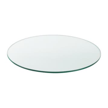 Glasplaat ESG veiligheidsglas 8 mm voor tafels Ø80 cm, Verzenden, Nieuw