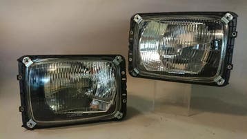 SET Koplampen Mercedes Dubbellucht Dudo Bus Camper 407 508, Auto-onderdelen, Verlichting, Ophalen of Verzenden, Nieuw, Oldtimer onderdelen