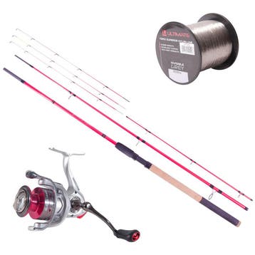 Ultimate Pink Feeder Hengelset 3.00m (40-80g), Verzenden, Nieuw