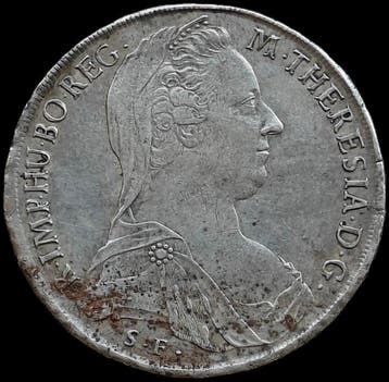 Oostenrijk. Maria-Theresia. Thaler (taler) 1780 / H 37 a, Postzegels en Munten, Munten | Europa | Niet-Euromunten