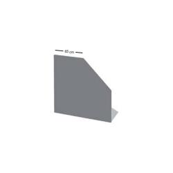 Vloerplaat antraciet staal 1250x1250mm, Ophalen of Verzenden, Nieuw