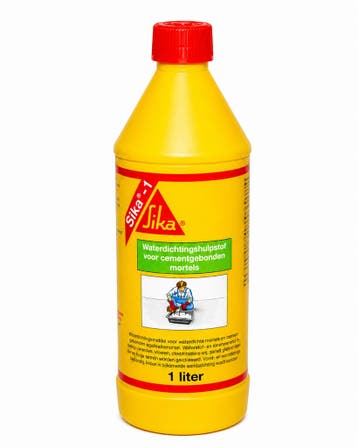 Sika Bouw Sika 1 hulpstof 1 kg, fles, Doe-het-zelf en Verbouw, Verzenden, Nieuw