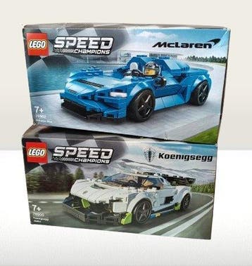 Lego - Speed Champions - 76900, 76902 - Super samochód -, Nieuw