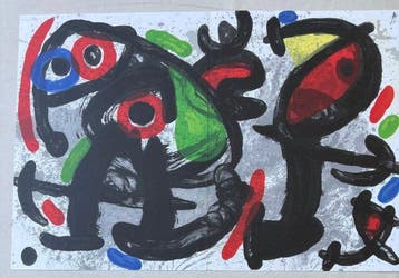 Joan Miro (1893-1983) - Ronde de nuit