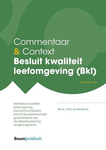 9789462127326 Commentaar  Context - Besluit kwaliteit lee..., Verzenden, Nieuw, J.H.G. van den Broek