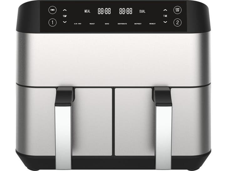 Niceey Dubbele Airfryer XXL - Twee Kookvakken - Dubbele, Witgoed en Apparatuur, Airfryers, Nieuw, Verzenden