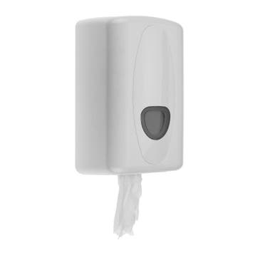 PlastiQline 2020 kunststof mini poetsroldispenser PQ20MiniC, Verzenden