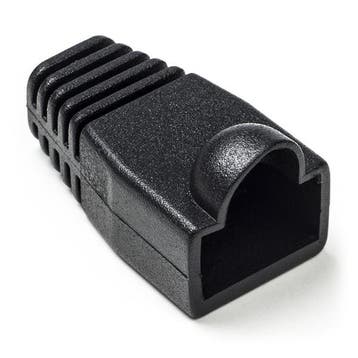 RJ45 tule | Nedis (Per stuk, Knikbescherming, Zwart), Verzenden, Nieuw