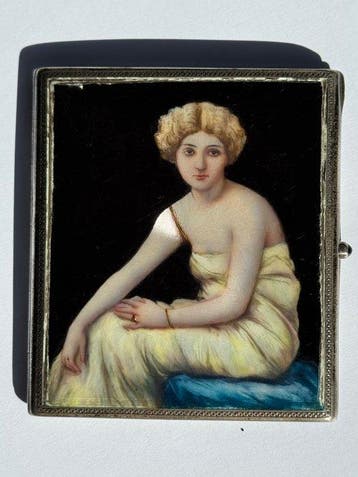 Sigarettendoos - Zilver, Nieuw