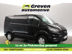 Ford Transit Custom 2.0 TDCI L1H1  Airco  Cruise  3 Zits, Auto's, Zwart, Nieuw, Ford, Te koop
