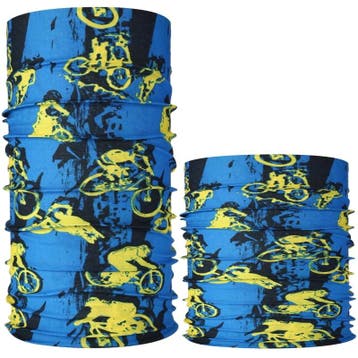 Fako Fashion - Microfiber Faceshield - Bandana - Nekwarmer -, Verzenden, Nieuw