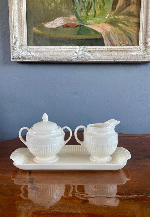 Wedgwood - Josiah Wedgwood - Koffieservies (3) - Edme -, Antiek en Kunst, Antiek | Meubels | Tafels