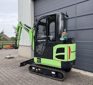 ELEKTRISCHE | Eurotrac HE22EV minigraver, Ophalen, Graafmachine