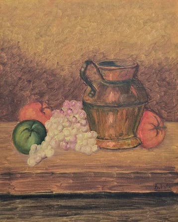 European school (XX) - The harvest table, Antiek en Kunst