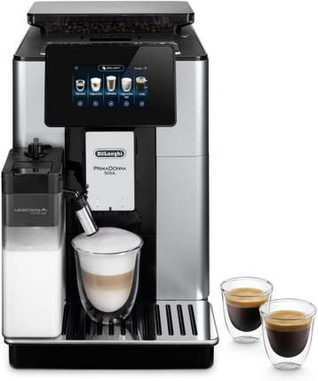 DeLonghi ECAM612.55.SB | LatteCrema | Laatste Stuk!, Stoompijpje, Gebruikt, Espresso apparaat, 10 kopjes of meer
