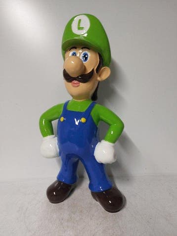 Beeld, mooi afgewerkt beeld Luigi - 70 cm - polyresin