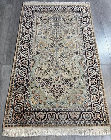 Kaschmir - Tapijt - 126 cm - 76 cm - zijde, Nieuw