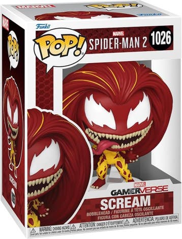 Funko Pop! - Spider-Man 2 Scream #1026 | Funko - Hobby, Verzenden, Nieuw