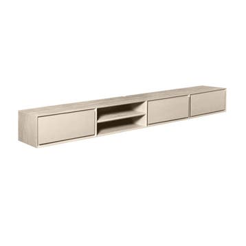 Zwevend tv meubel Ambiance Sand | 240 cm | Starfurn, Ophalen of Verzenden, Nieuw