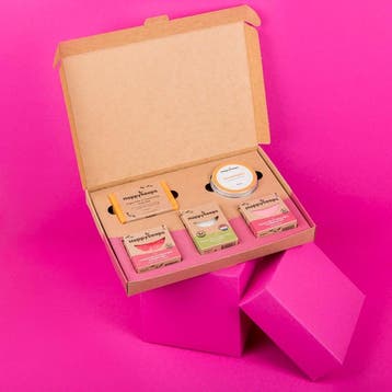 HappySoaps Plasticvrije Verzorging Giftbox Fruity Passion -, Ophalen of Verzenden, Nieuw, Overige typen