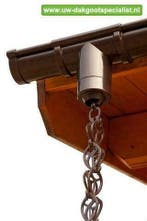Regenketting voor uw dakgoot aan uw tuinhuisje of blokhut!, Ophalen of Verzenden, Zo goed als nieuw, Kunststof